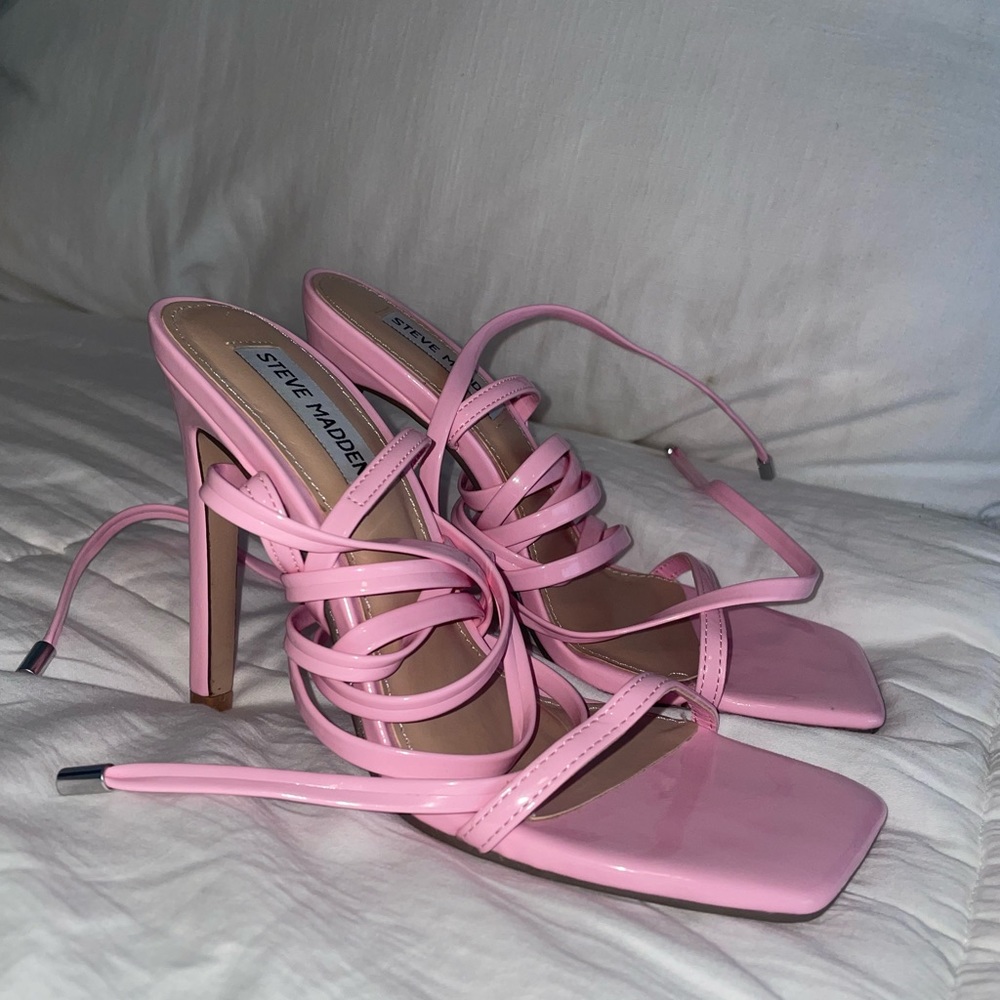 Steve Madden Uplift Pink Heels